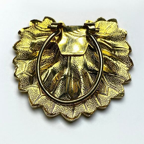 Vintage Scarf Clip Gold Tone Jewelry Clothing Clip Gift for Her Retro Shoe - Picture 5 of 7
